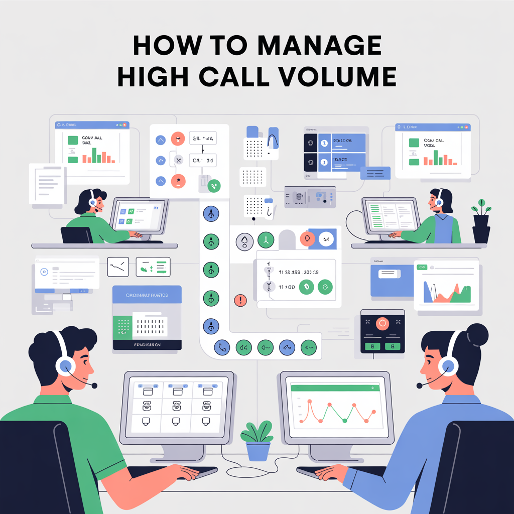 how to manage high call volume