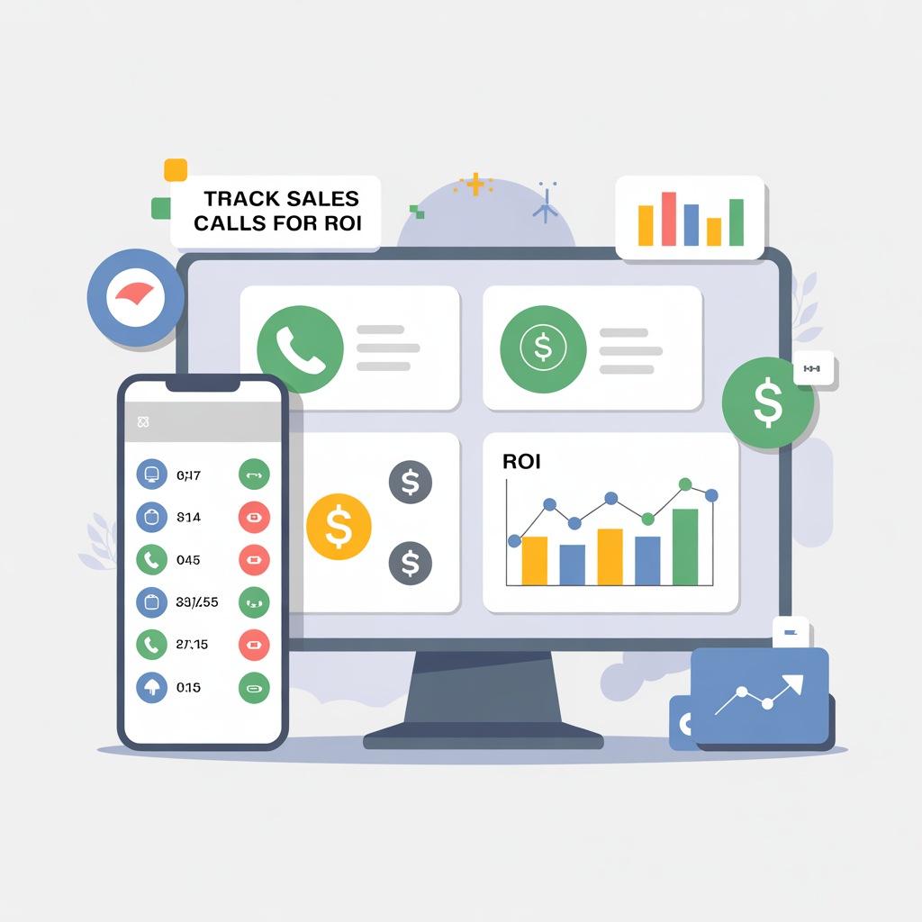 how to track sales calls for ROI
